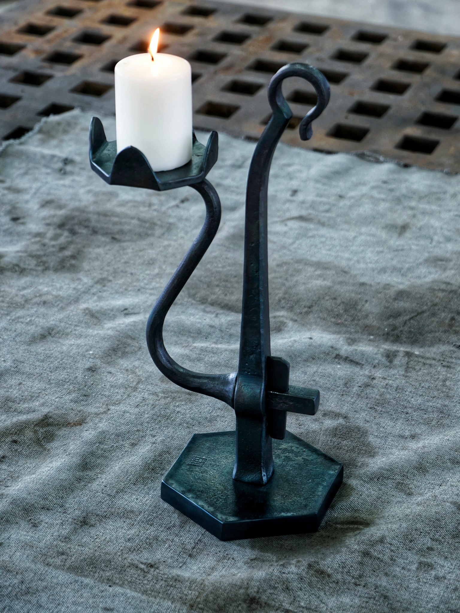 Octagon Candle Holder