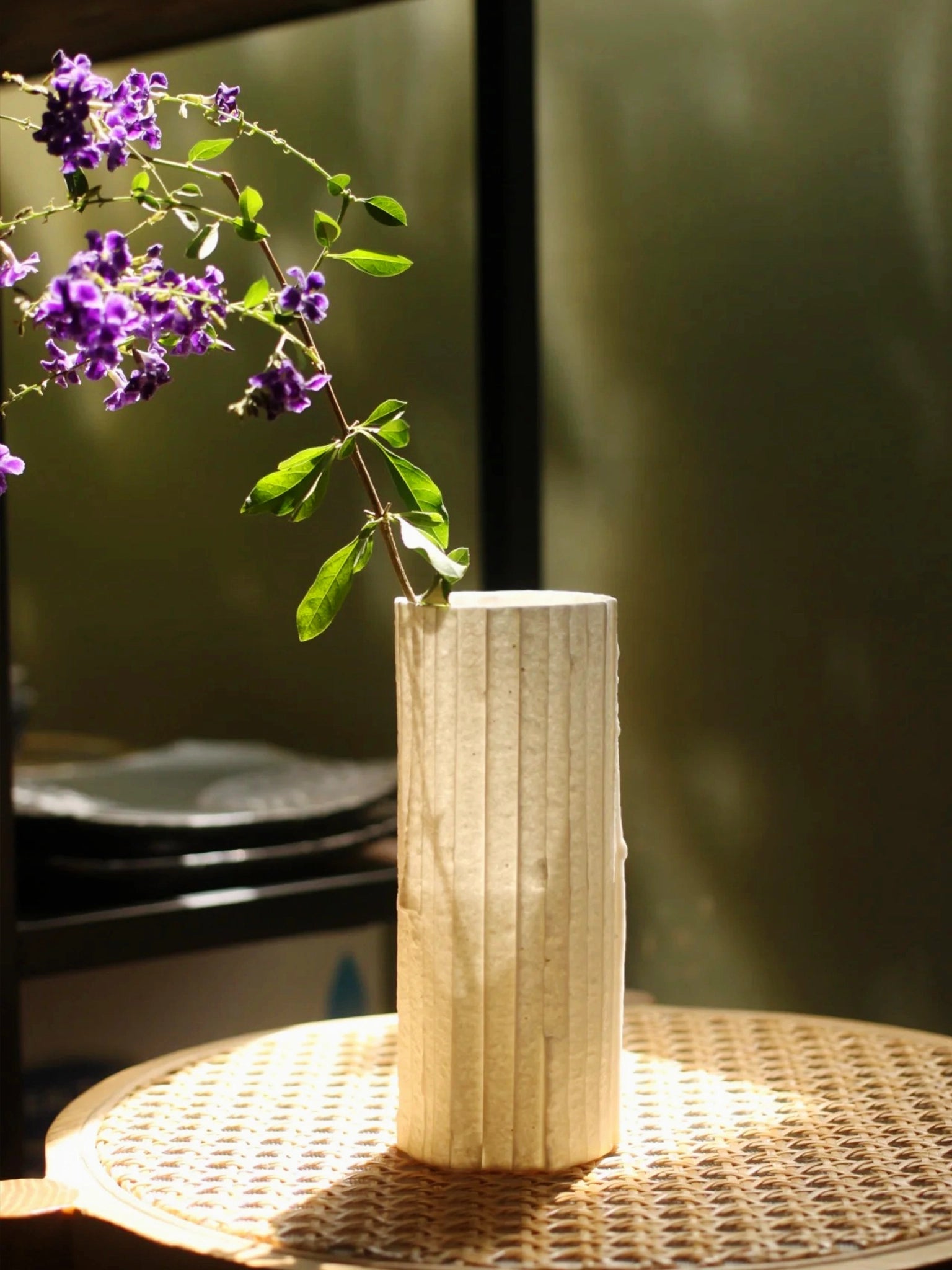 FOLDED ROCKS flower vase 160mm